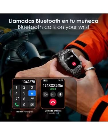 DAM SMARTWATCH QS86 NEGRO