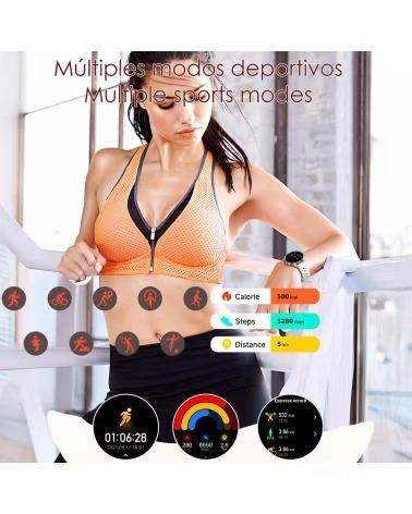 DAM SMARTWATCH QS80 NEW ROSA