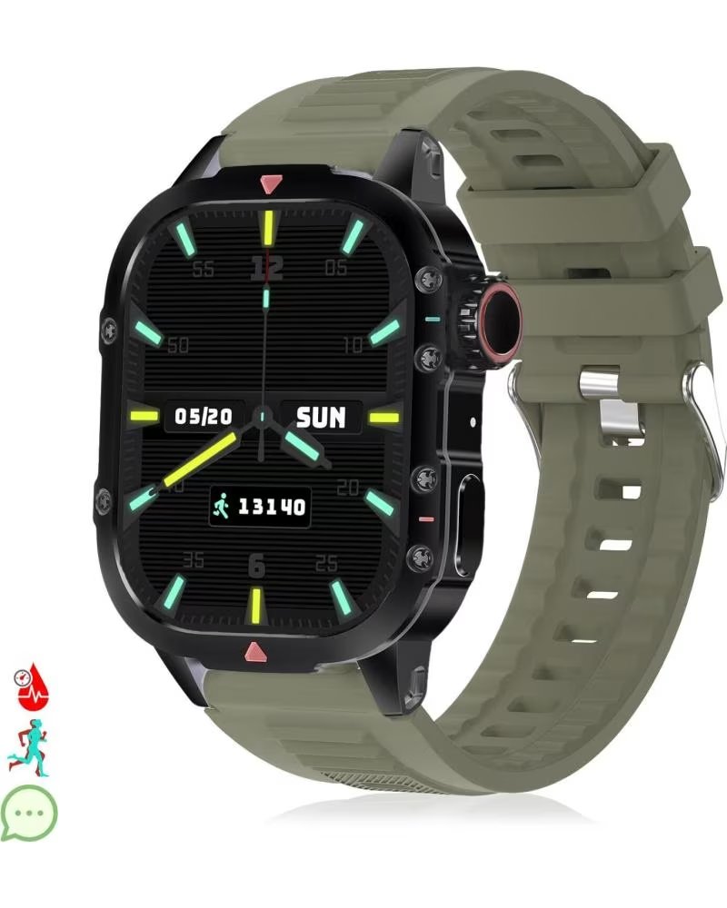 DAM SMARTWATCH B04 MILITAR VERDE
