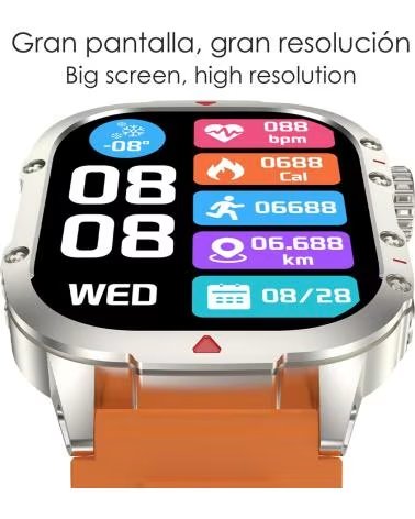 DAM SMARTWATCH B04 MILITAR VERDE
