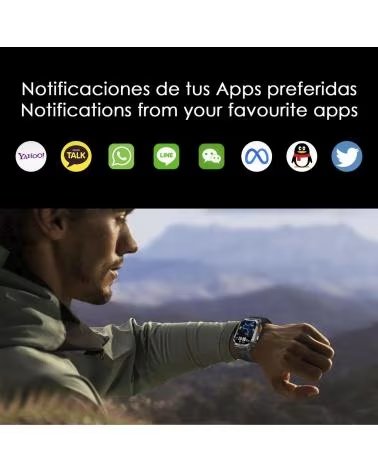 DAM SMARTWATCH QX18 NEGRO