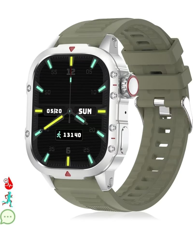 DAM SMARTWATCH B04 VERDE MILITAR