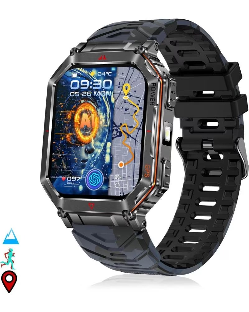 DAM SMARTWATCH KR92 GPS PRETO 54161 NEGRO