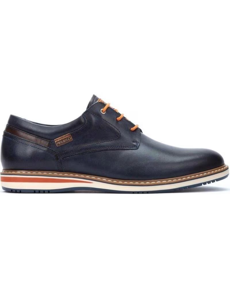 Shoes-De-Hombre-PIKOLINOS-ZAPATOS-CASUAL-PIEL-AZUL-BLUE