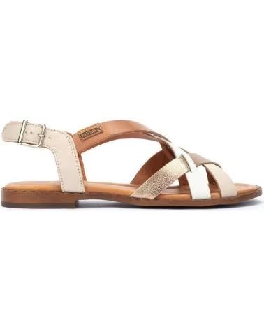 PIKOLINOS SANDALIAS ALGAR MARFIL DE MARRóN