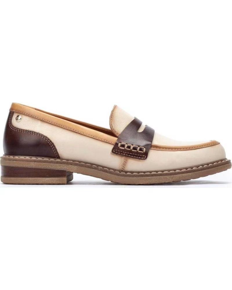 PIKOLINOS MOCASSIM ALDAYA W8J-3541C2 MARFIM MULHER VARIOS COLORES