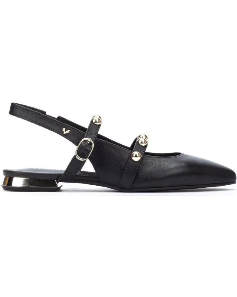BALLERINE SLINGBACK MARTINELLI VIVIEN 1544-B181Z IN PELLE NEGRO