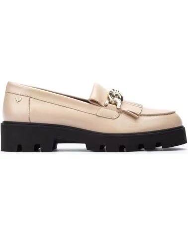 Mocassini per Donna MARTINELLI HERMOSILLA 1568-A665Z1 IN PELLE COLOR PIETRA BEIGE