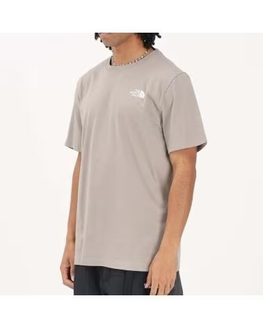 THE NORTH FACE CAMISETA DE MANGA CORTA NF0A8B6K2MB1 EN BEIGE PARA UNISEX LIGHT GREY