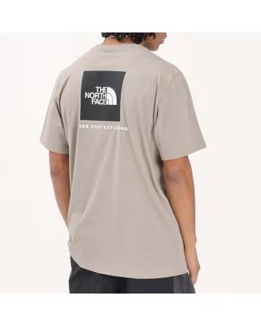 THE NORTH FACE CAMISETA DE MANGA CORTA NF0A8B6K2MB1 EN BEIGE PARA UNISEX LIGHT GREY