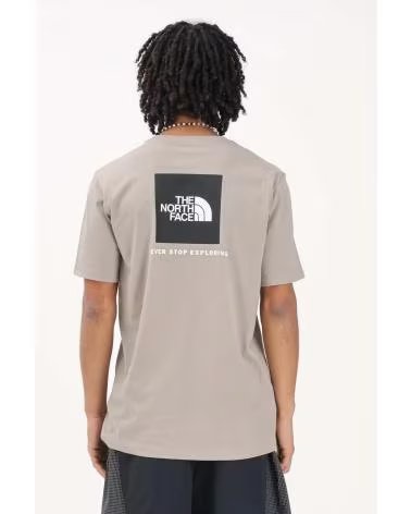 THE NORTH FACE CAMISETA DE MANGA CORTA NF0A8B6K2MB1 EN BEIGE PARA UNISEX LIGHT GREY
