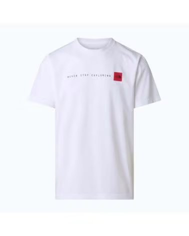 THE NORTH FACE CAMISETA DE MANGA CORTA NF0A8GUV-FN4 EN BLANCO PARA HOMBRE CAM TNF-9336
