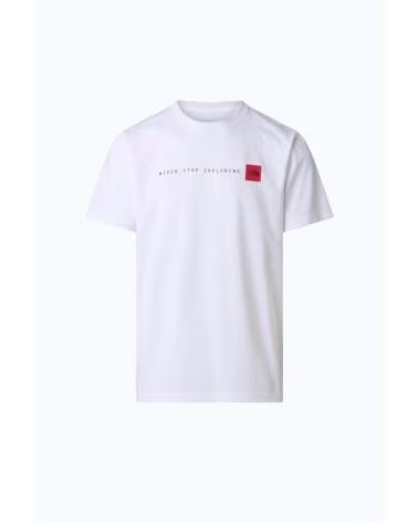 THE NORTH FACE CAMISETA DE MANGA CORTA NF0A8GUV-FN4 EN BLANCO PARA HOMBRE CAM TNF-9336