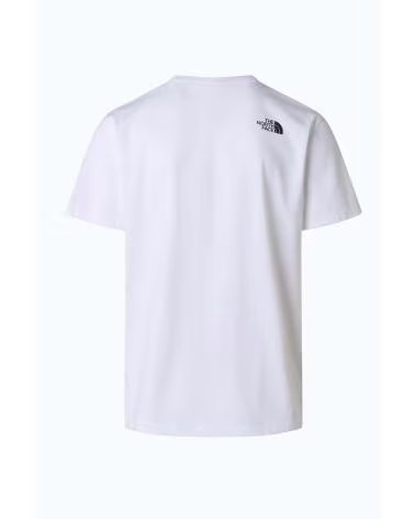 THE NORTH FACE CAMISETA DE MANGA CORTA NF0A8GUV-FN4 EN BLANCO PARA HOMBRE CAM TNF-9336