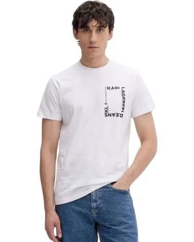 KARL LAGERFELD JEANS B2M17046 T-SHIRT WEISS WHITE