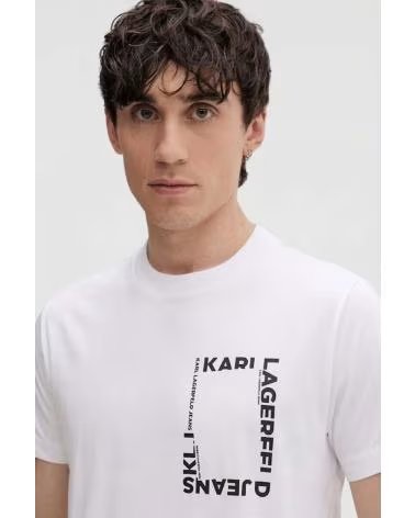 KARL LAGERFELD JEANS B2M17046 T-SHIRT WEISS WHITE