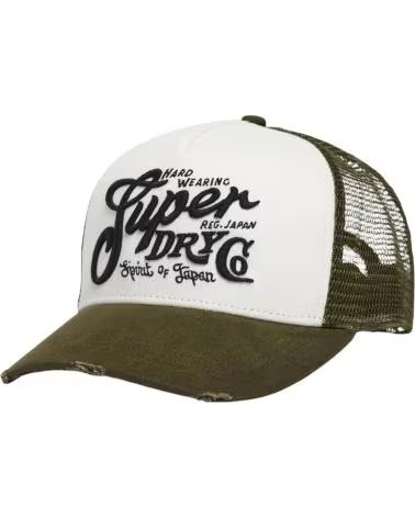 SUPERDRY GORRAS EN COLOR VERDE