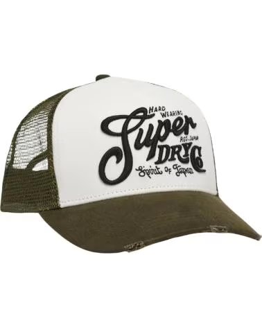 SUPERDRY GORRAS EN COLOR VERDE