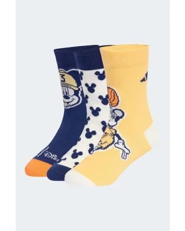 MEIAS ADIDAS DISNEY MICKEY MOUSE PACK 3 PARES INFANTIL DRKRUE
