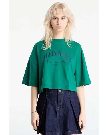 CALVIN KLEIN CAMISETA JEANS LV047F813G VERDE L4G