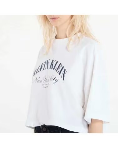 CALVIN KLEIN CAMISETA JEANS LV047F813G BLANCA YAF