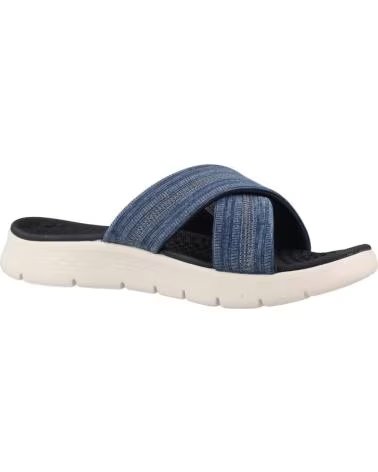 SKECHERS SANDALES GO WALK FLEX BLEU NVY