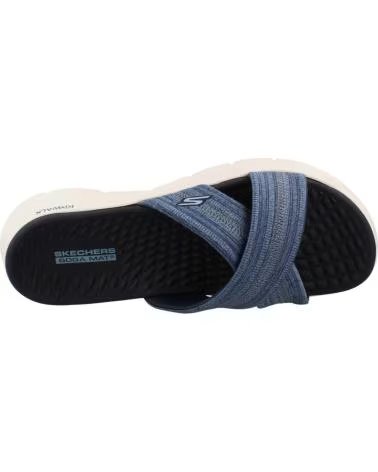 SKECHERS SANDALES GO WALK FLEX BLEU NVY