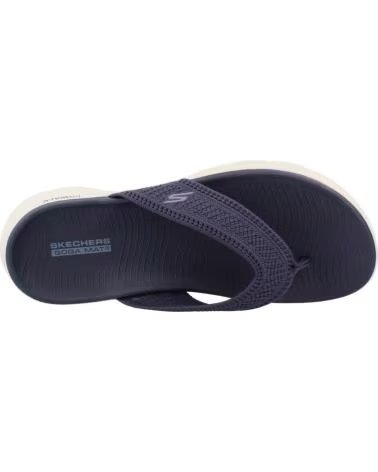 SKECHERS SANDALIAS SKECHERS GO WALK FLEX AZUL MARINO NVY