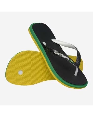 TONGS HAVAIANAS BRASIL TWIST NOIRES 090NGRO