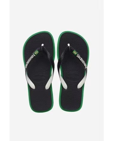 TONGS HAVAIANAS BRASIL TWIST NOIRES 090NGRO