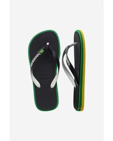 TONGS HAVAIANAS BRASIL TWIST NOIRES 090NGRO