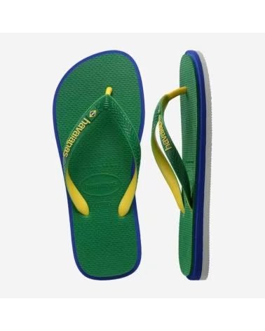 HAVAIANAS CHANCLAS MUJER MODELO BRASIL TWIST COLOR VERDE 2703VRD