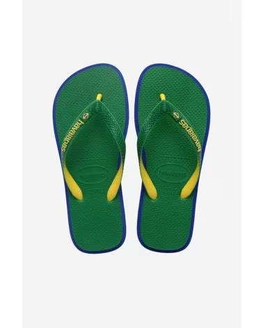HAVAIANAS CHANCLAS MUJER MODELO BRASIL TWIST COLOR VERDE 2703VRD