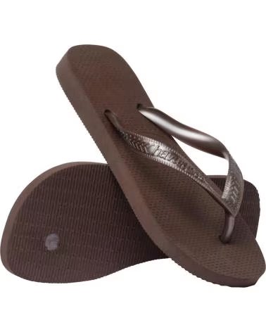 HAVAIANAS ZEHDASANDALEN TOP BRAUN MARRóN