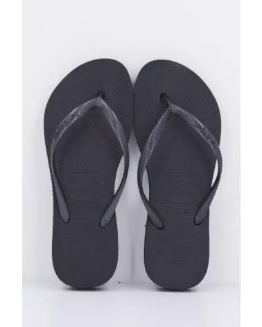 HAVAIANAS CHANCLAS MUJER MODELO SLIM FLATFORM COLOR NEGRO 0090BLACK