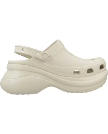 CROCS ZUECOS MUJER MODELO 206302C COLOR BEIS BONE