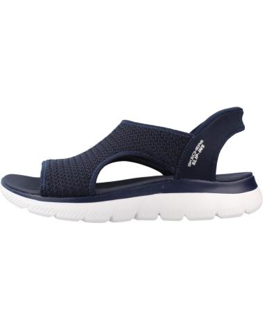SKECHERS SANDALIAS SUMMITS SANDAL - SWEETLY EVOL EN AZUL PARA MUJER NAVY KNIT