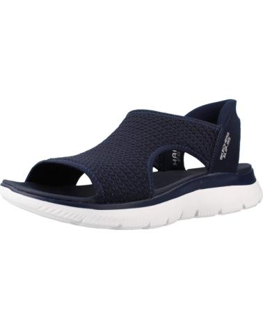 SKECHERS SANDALIAS SUMMITS SANDAL - SWEETLY EVOL EN AZUL PARA MUJER NAVY KNIT