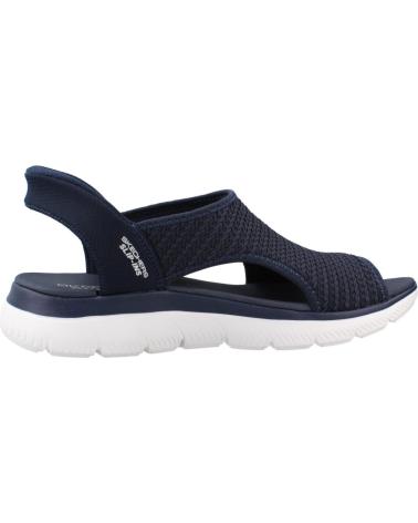 SKECHERS SANDALIAS SUMMITS SANDAL - SWEETLY EVOL EN AZUL PARA MUJER NAVY KNIT