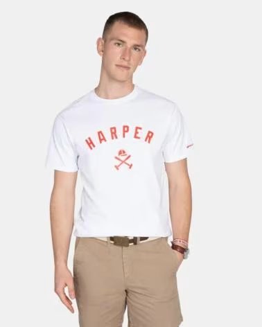 HARPER NEYER CAMISETA HARPER AND NEYER BLANCA NEW ENG BLANCO