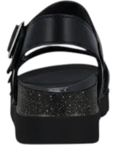 WALKANDFLY SANDALES THE HAPPY MONK 51190 NOIRES NEGRO