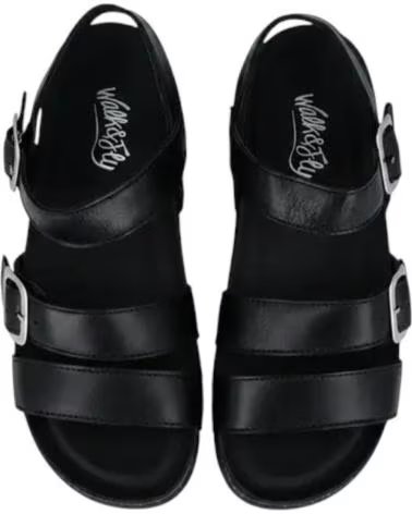 WALKANDFLY SANDALES THE HAPPY MONK 51190 NOIRES NEGRO