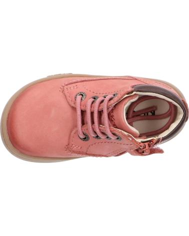 Botines de Niña KICKERS 537938-30 TACKLAND GOLF NUBUCK 131 ROSE CLAIR