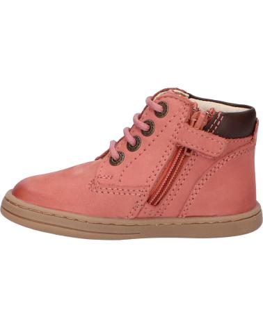 Botines de Niña KICKERS 537938-30 TACKLAND GOLF NUBUCK 131 ROSE CLAIR