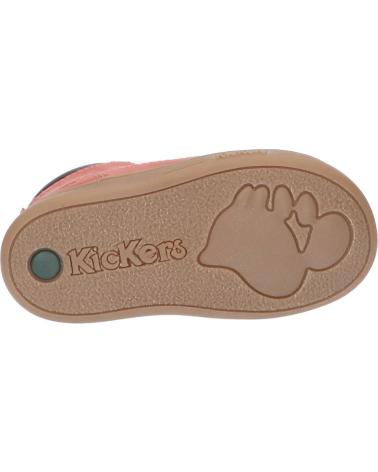 Botines de Niña KICKERS 537938-30 TACKLAND GOLF NUBUCK 131 ROSE CLAIR