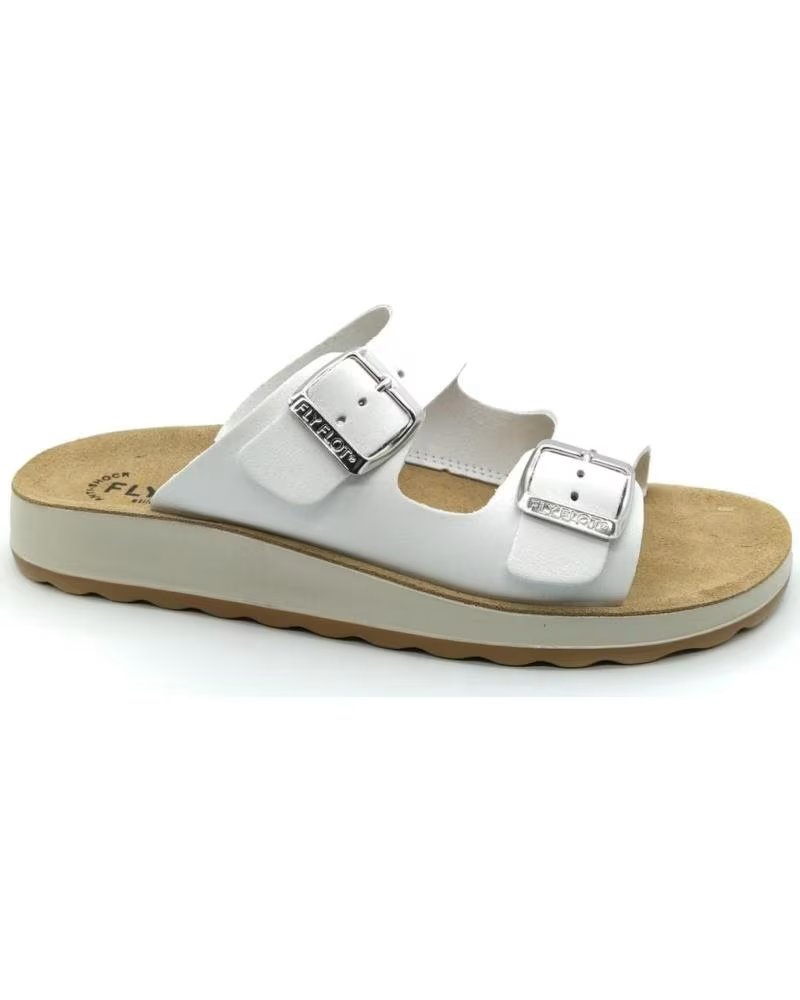 FLY FLOT SANDALE 77 G64 IN WEISS BLANCO
