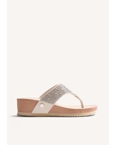 GIOSEPPO Sandalias Anatomicas mujer 78401 OFF-WHITE HIELO