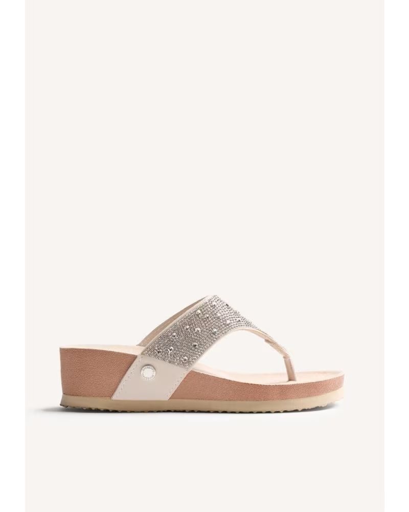 GIOSEPPO Sandalias Anatomicas mujer 78401 OFF-WHITE HIELO
