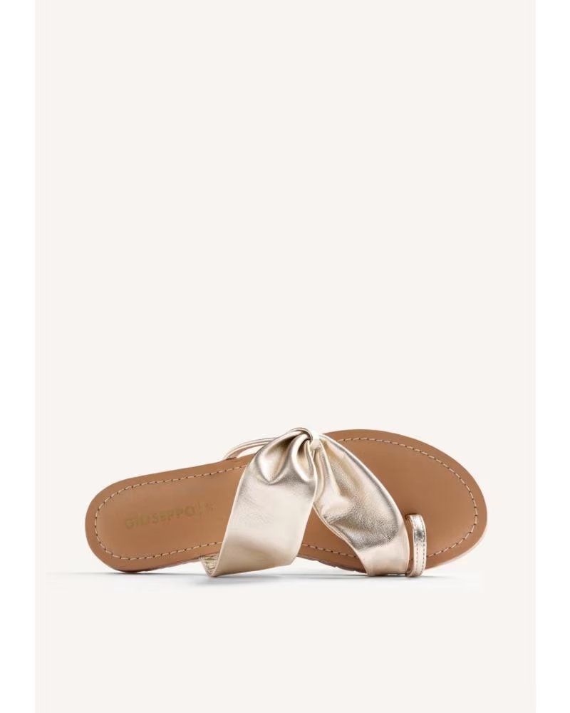 GIOSEPPO KISERIAN SANDALIA PLANA PLATINO MUJER 79275-P VARIOS COLORES