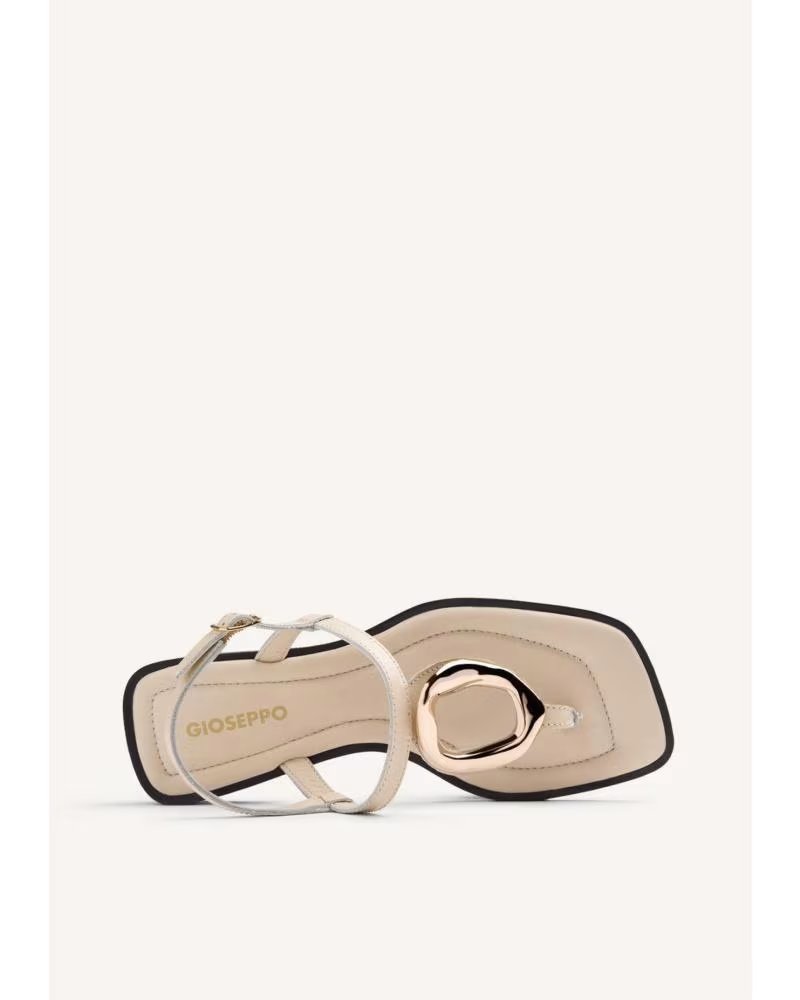 GIOSEPPO MATUU SANDALIA PLANA OFF WHITE MUJER 79024-P VARIOS COLORES
